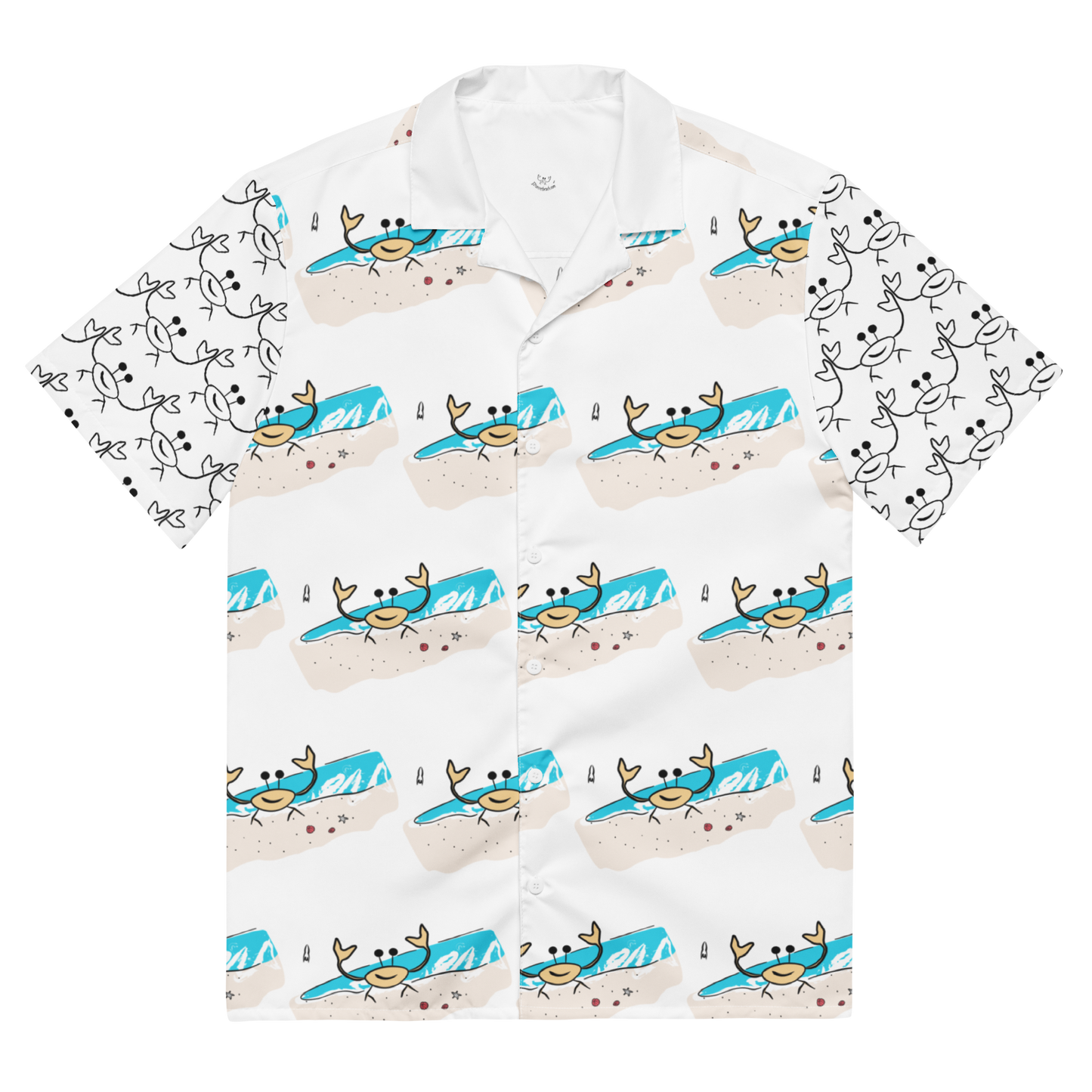 Crabby Button Shirt Unisex