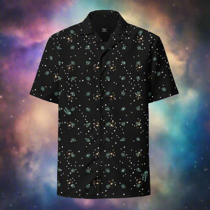 Deep Space Unisex Button Shirt