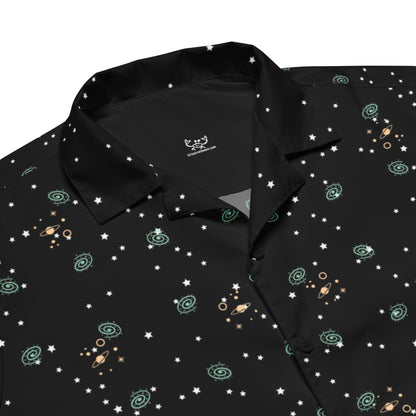 Deep Space Unisex Button Shirt