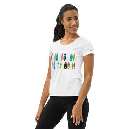 Boards Women's Athletic White T-shirt