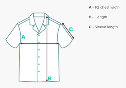 The Wave Button Shirt Blk