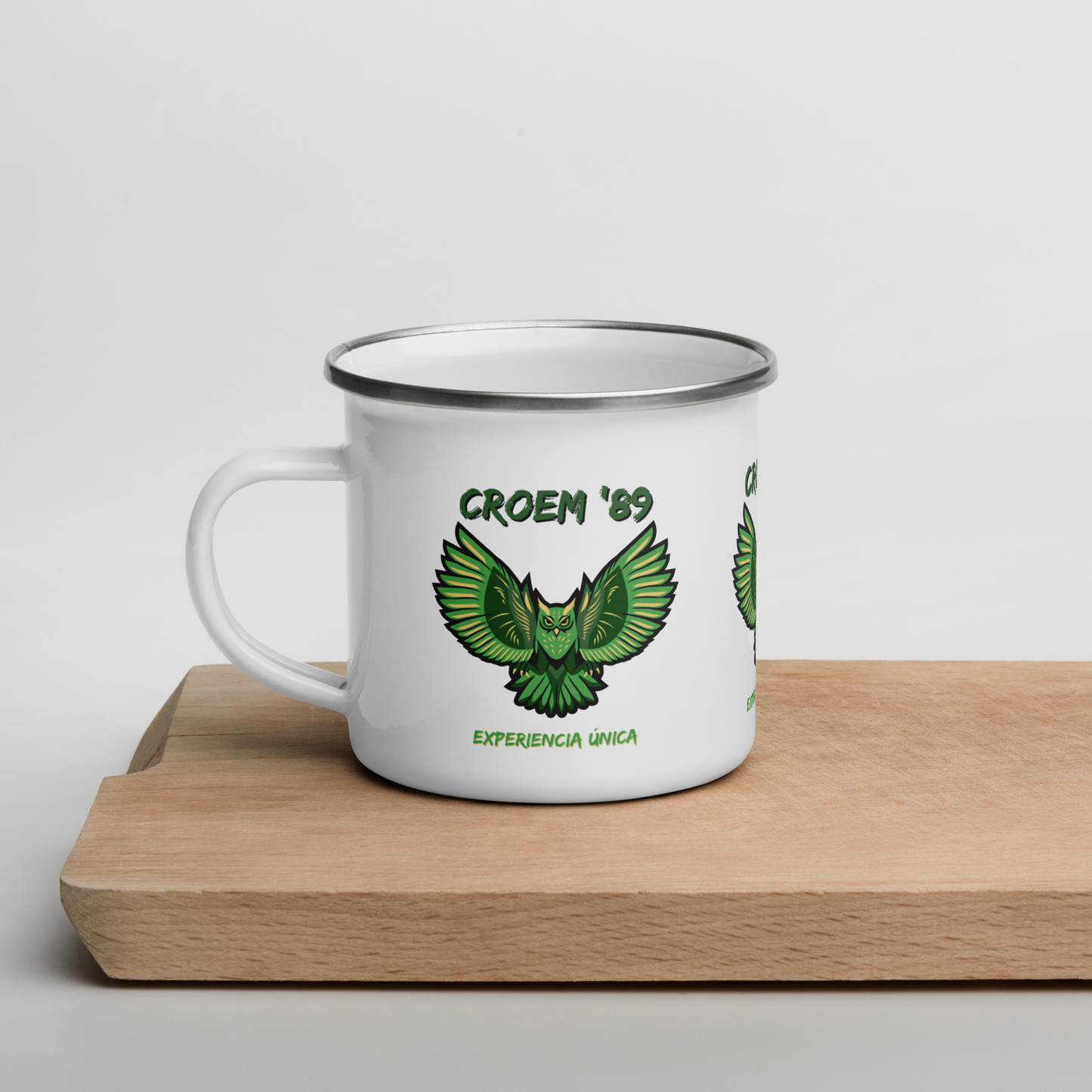 Owl89 Enamel Mug