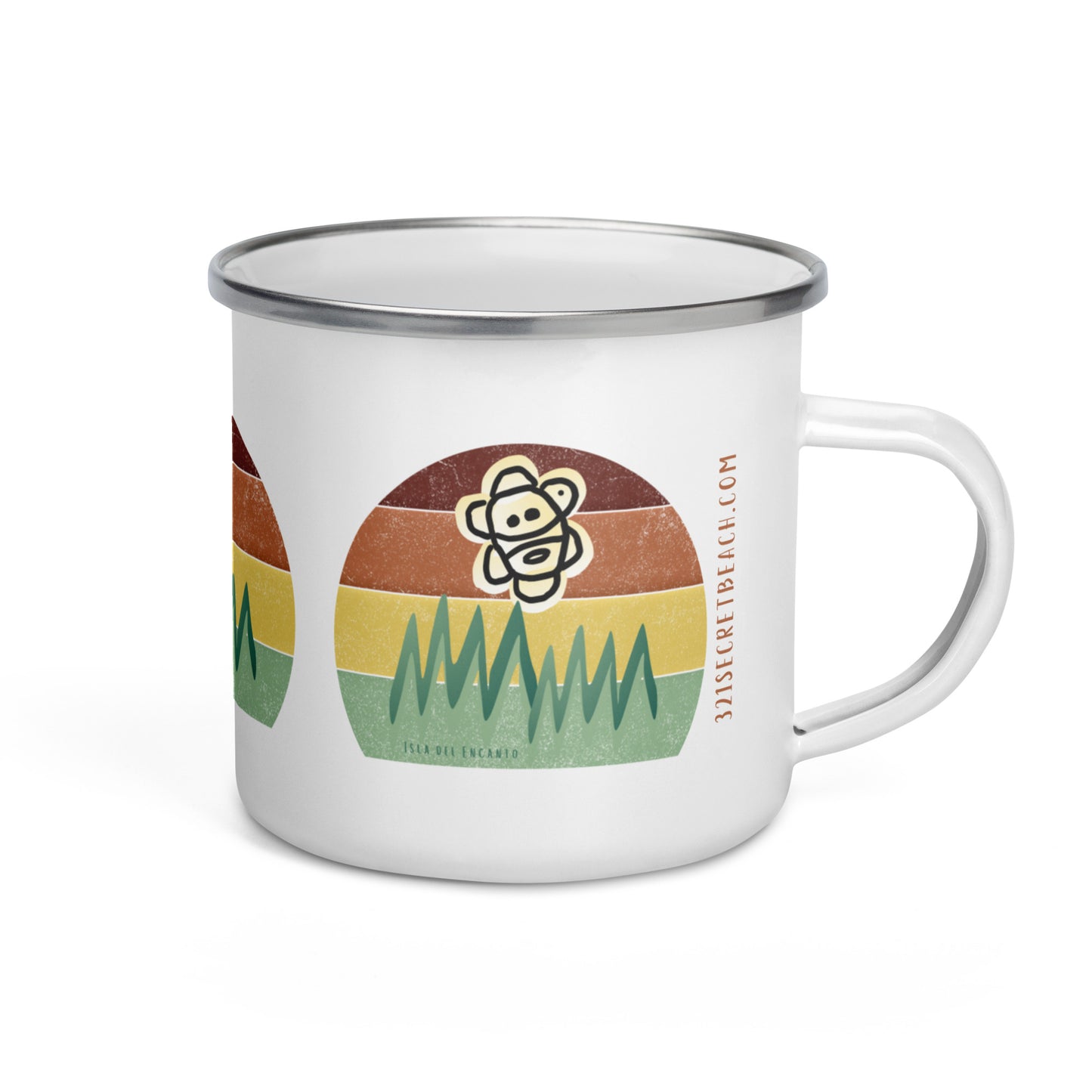 Sol & Monte Enamel Mug