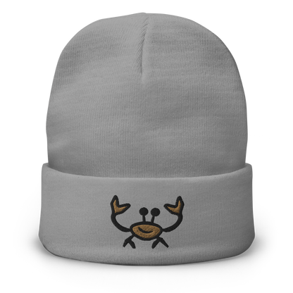 Beanie Crab (Black & Tan Design)