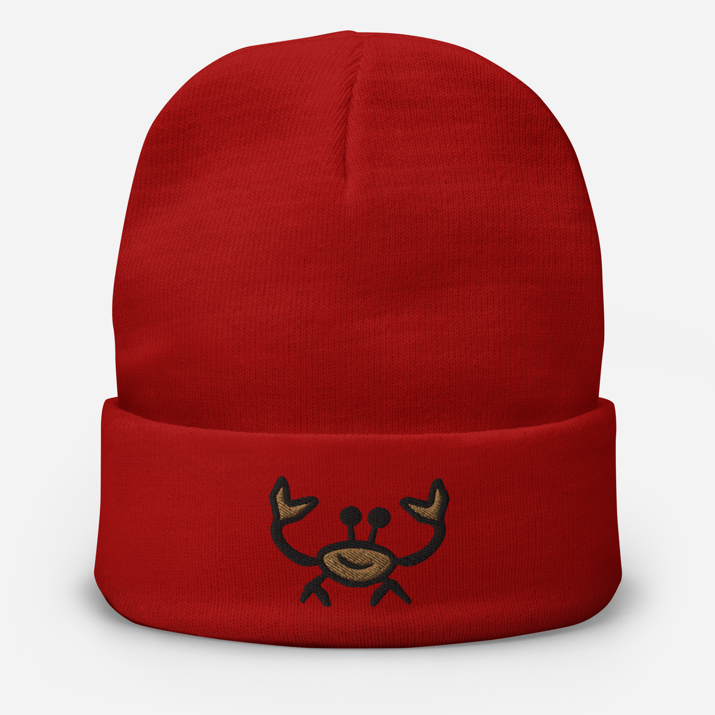 Beanie Crab (Black & Tan Design)