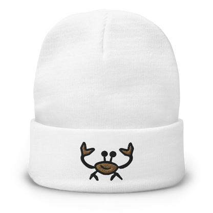 Beanie Crab (Black & Tan Design)