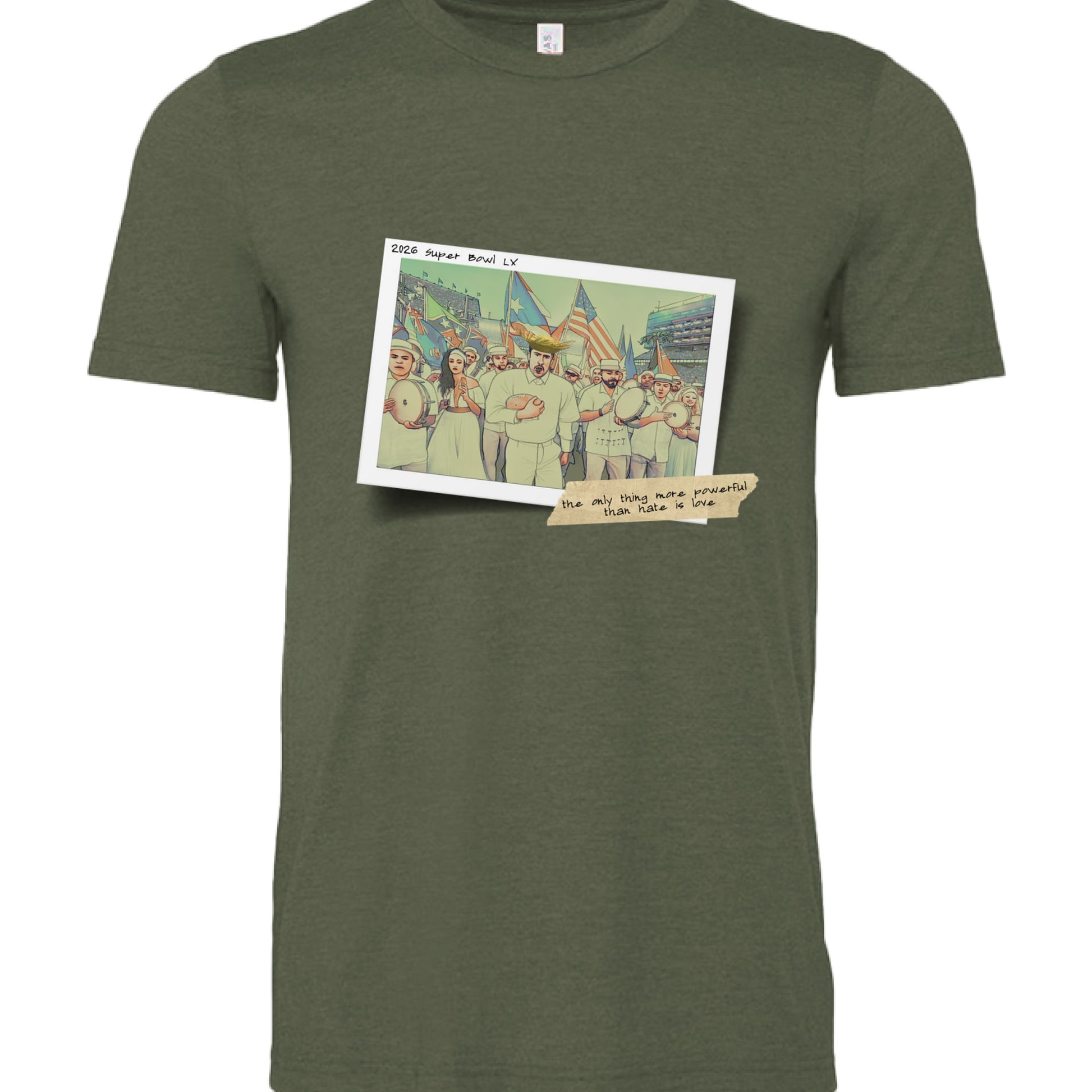 HTHR MILTARY GRN - FRONT