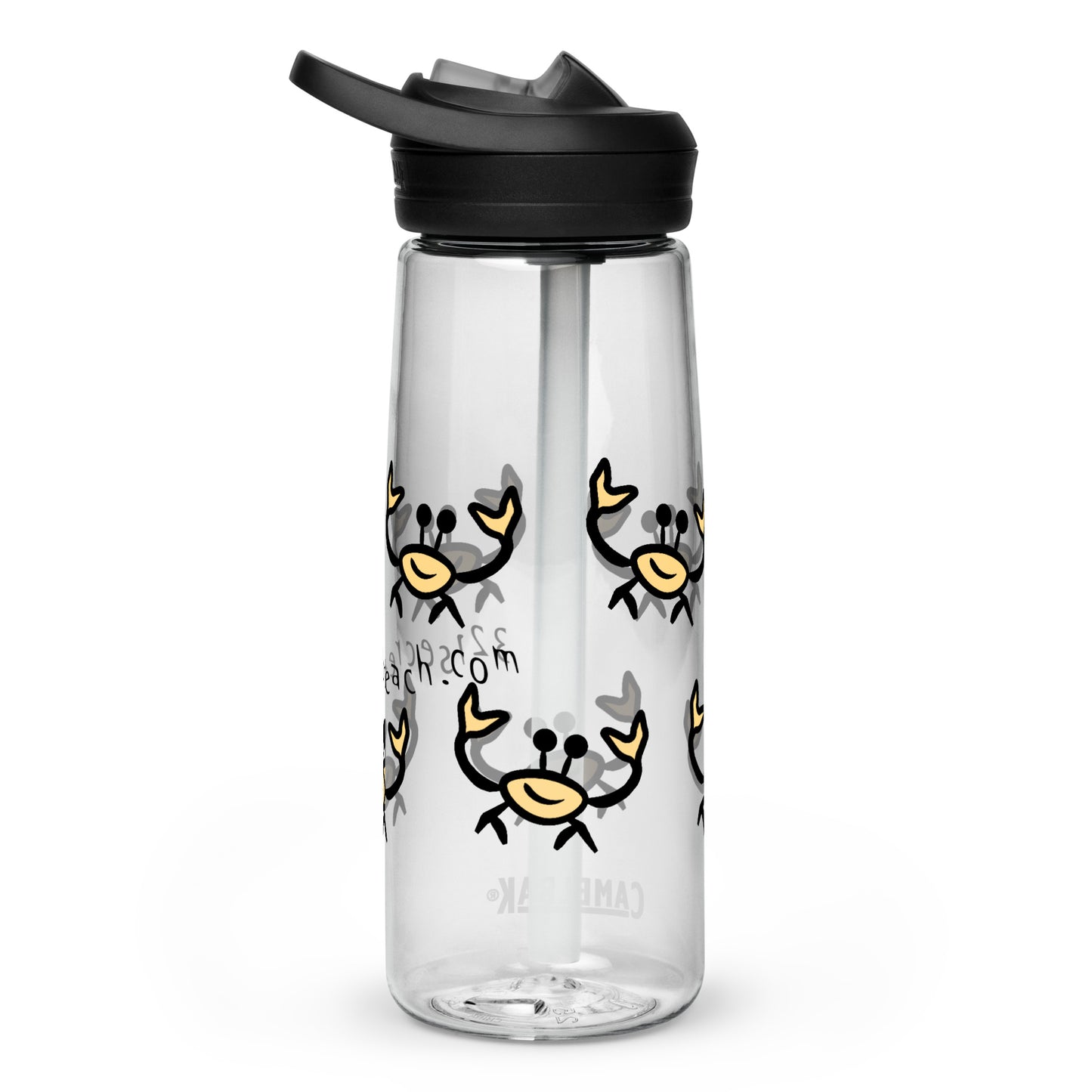 Ghost Crabs Sports BPA-free Plastic Water Bottle