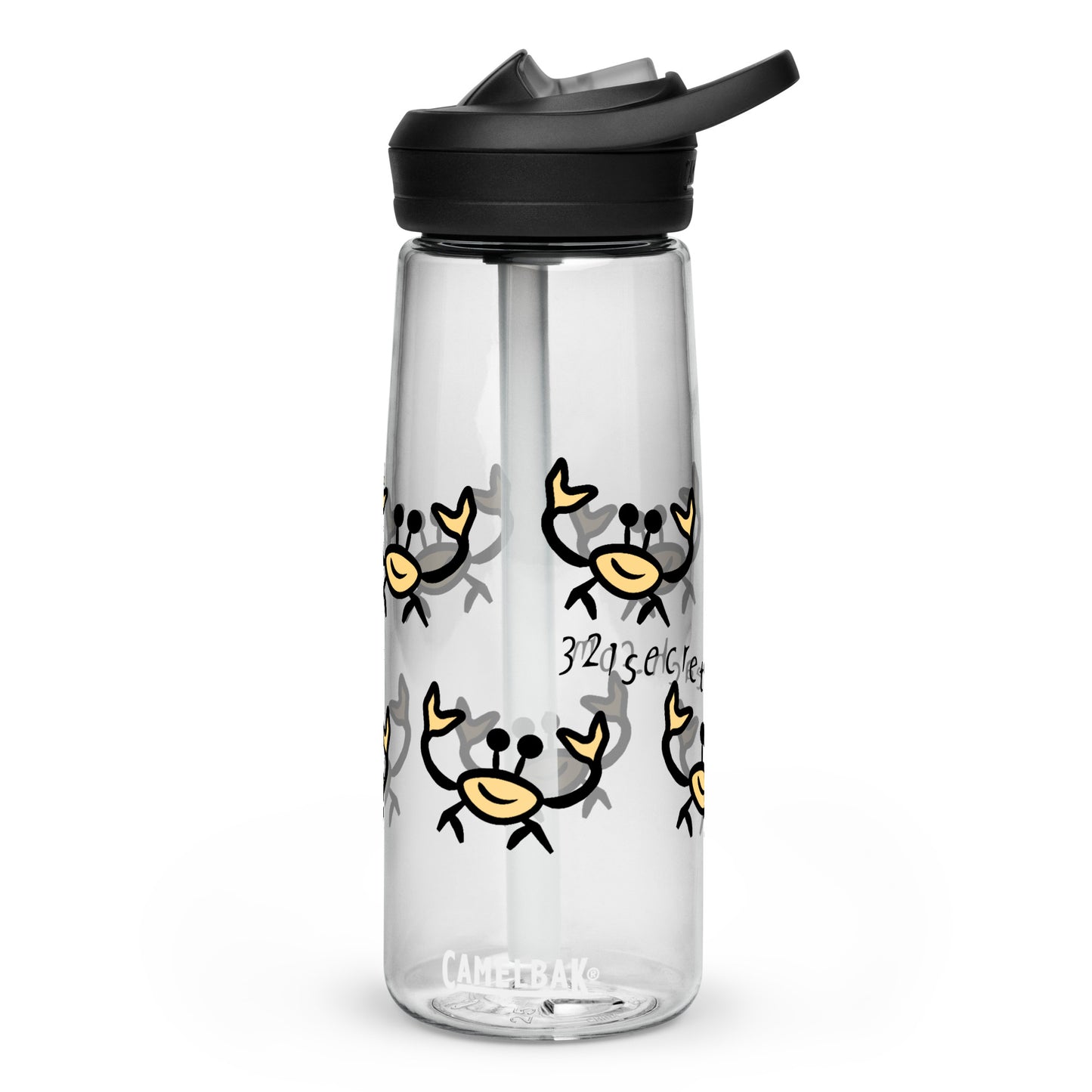 Ghost Crabs Sports BPA-free Plastic Water Bottle