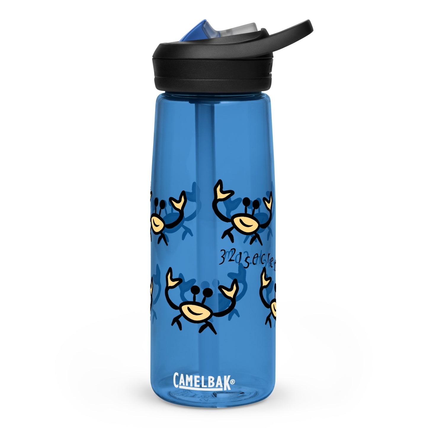 Ghost Crabs Sports BPA-free Plastic Water Bottle