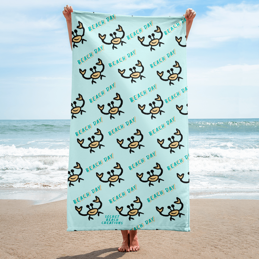 Beach Crab Towel