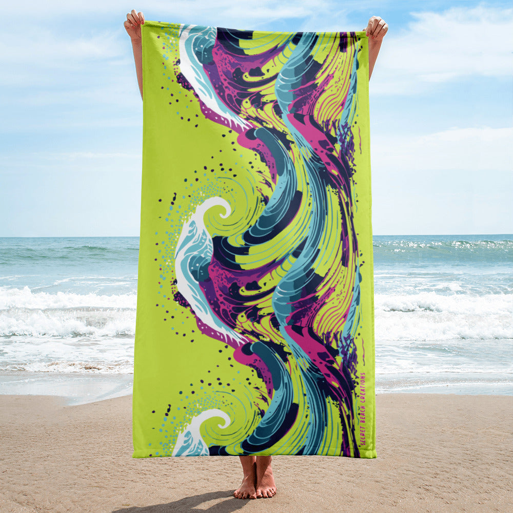 Big Waves Towel