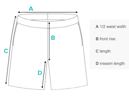 Sunny Teal Men's Swim Shorts