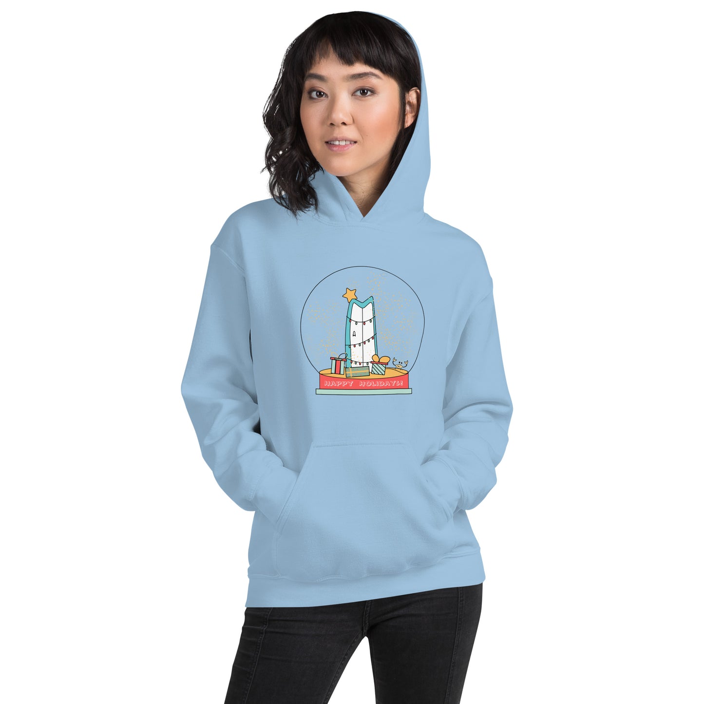 Holidays Sand Globe Heavy Hoodie