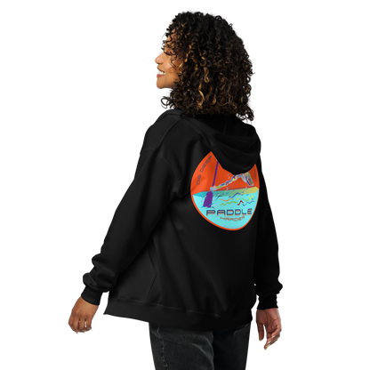 Dig Deep! Dark Heavy Zippered Hoodie