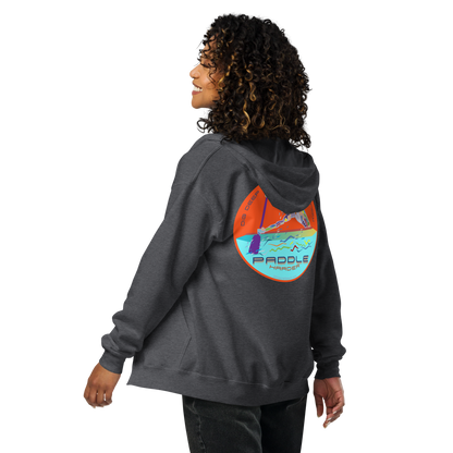 Dig Deep! Dark Heavy Zippered Hoodie