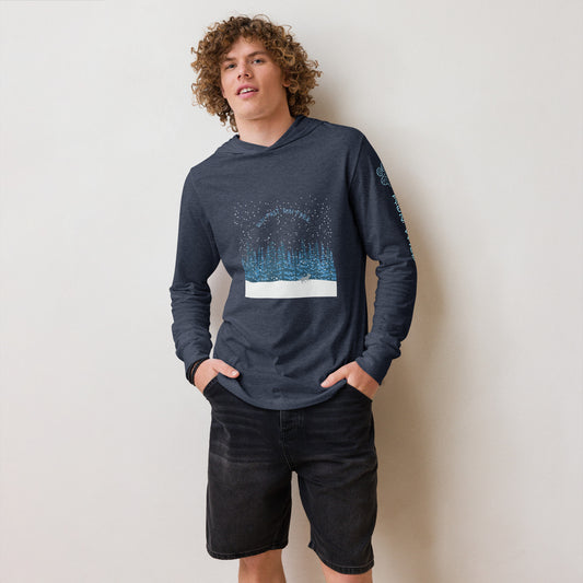 Snow Doggo Run Wild Lite Hooded long-sleeve tee