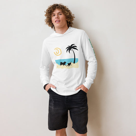 Beach Doggos Lite Hoddie Tee